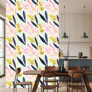 Papier Peint La Nature Dans Un Style Rétro – Image 4