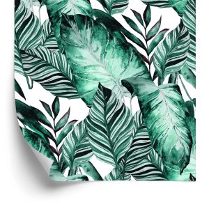 Papier Peint Feuilles Exotiques – Image 2