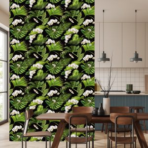 Papier Peint Fleurs Orchidées Nature Pour La Chambre – Image 4