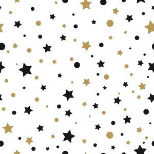 Papier Peint Pour Les Enfants - Étoiles Et Cercles – Image 1