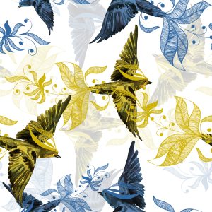 Papier Peint Oiseaux Volants – Image 1
