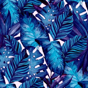 Papier Peint Feuilles De Couleurs Non Standard – Image 1
