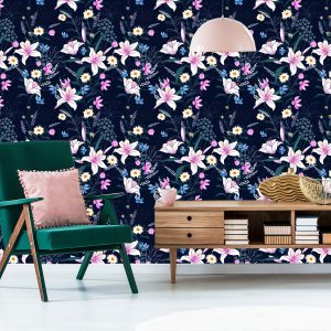 Papier Peint Fleurs Tropicales – Image 6