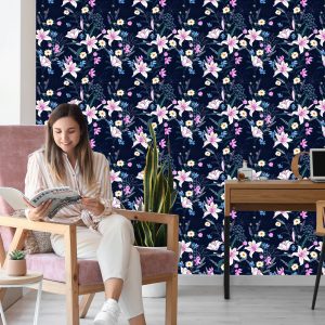Papier Peint Fleurs Tropicales – Image 7