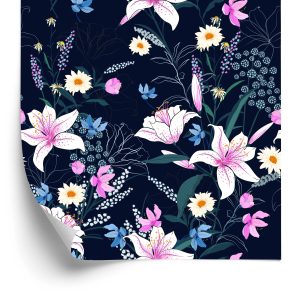 Papier Peint Fleurs Tropicales – Image 2
