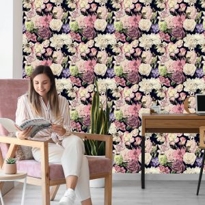Papier Peint Roses, Tulipes – Image 7