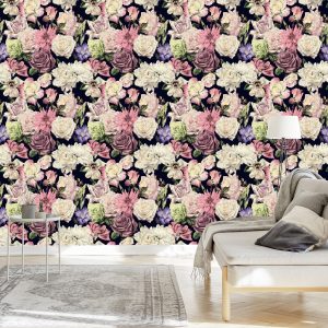 Papier Peint Roses, Tulipes – Image 3