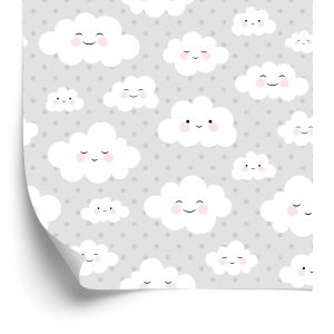 Papier Peint Nuages ​​Sur Le Fond De Points – Image 2