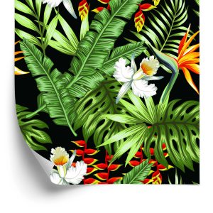 Papier Peint Feuilles Tropicales – Image 2