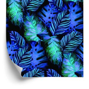 Papier Peint Belles Feuilles Colorées – Image 2