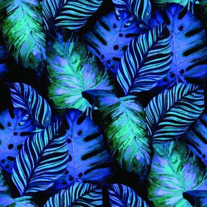 Papier Peint Belles Feuilles Colorées – Image 1