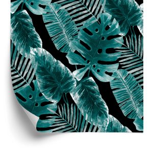 Papier Peint Feuilles De Fruit De La Passion Et De Monstera – Image 2