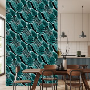 Papier Peint Feuilles De Fruit De La Passion Et De Monstera – Image 4