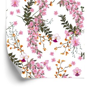 Papier Peint Fleurs Sauvages En Fleurs – Image 2