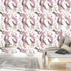 Papier Peint Fleurs Sauvages En Fleurs – Image 3