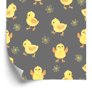 Papier Peint Pour Les Enfants - Petits Poulets Mignons – Image 2