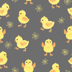 Papier Peint Pour Les Enfants - Petits Poulets Mignons – Image 1