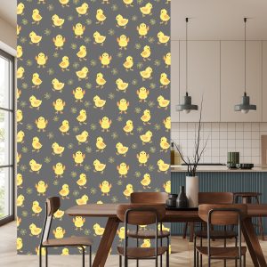 Papier Peint Pour Les Enfants - Petits Poulets Mignons – Image 4