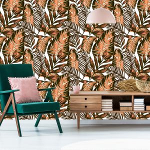 Papier Peint Feuilles De Fruit De La Passion Et De Monstera – Image 6