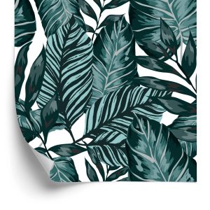 Papier Peint Feuilles De Fruit De La Passion Et De Monstera – Image 2