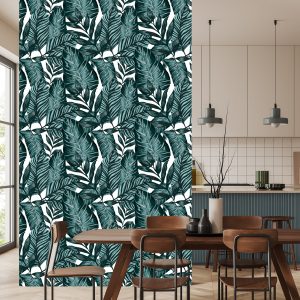 Papier Peint Feuilles De Fruit De La Passion Et De Monstera – Image 4