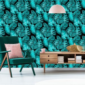 Papier Peint Feuilles De Fruit De La Passion Et De Monstera – Image 6