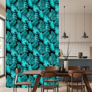 Papier Peint Feuilles De Fruit De La Passion Et De Monstera – Image 4