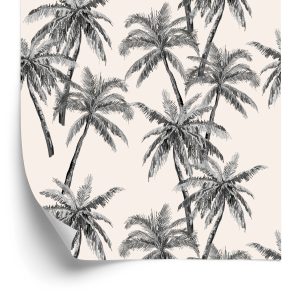 Papier Peint Palmiers Forêt Feuilles Nature Pour Bureau – Image 2
