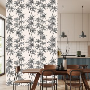 Papier Peint Palmiers Forêt Feuilles Nature Pour Bureau – Image 4