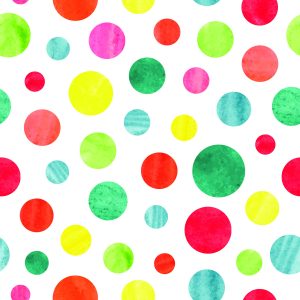 Papier Peint Points Colorés Peints À L'aquarelle – Image 1