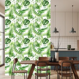 Papier Peint Feuilles En Vert Vif – Image 4