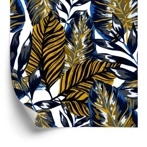 Papier Peint Feuilles Multicolores – Image 2