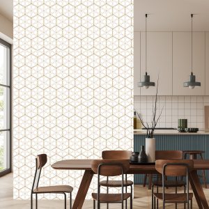 Papier Peint Géométrique - Hexagones – Image 4