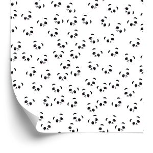 Papier Peint Pandas Souriants – Image 2