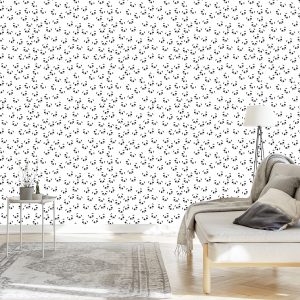 Papier Peint Pandas Souriants – Image 3