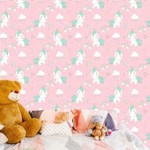 Papier Peint Pour Les Enfants - Licorne – Image 6