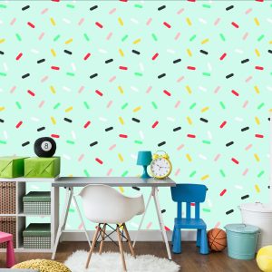 Papier Peint Pour Les Enfants-Motif Coloré – Image 4