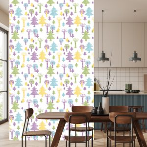 Papier Peint Arbres Forestiers Pour Une Chambre D'enfant – Image 4
