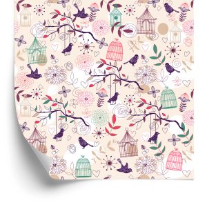 Papier Peint Beaux Oiseaux Colorés – Image 2