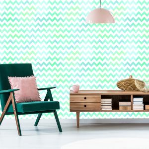 Papier Peint Vagues Blanches Et Turquoises – Image 6