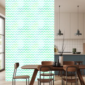 Papier Peint Vagues Blanches Et Turquoises – Image 4