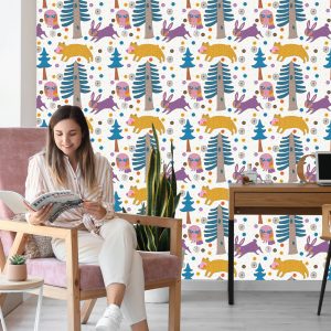 Papier Peint Arbres Nature Nature Chambre D'enfant – Image 7