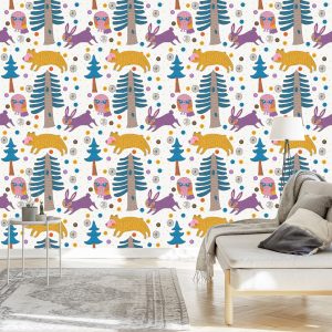 Papier Peint Arbres Nature Nature Chambre D'enfant – Image 3