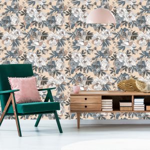 Papier Peint Belles Pivoines Élégantes – Image 6