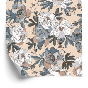Papier Peint Belles Pivoines Élégantes – Image 2
