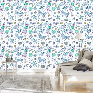 Papier Peint Espace De Style Scandinave – Image 3