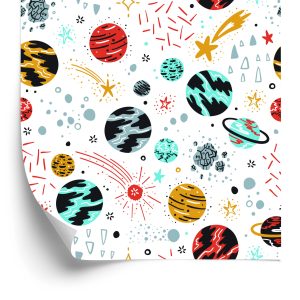 Papier Peint Planètes Et Étoiles Filantes – Image 2