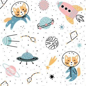 Papier Peint Liski Dans L'espace – Image 1