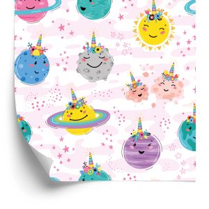 Papier Peint Cosmos Coloré – Image 2