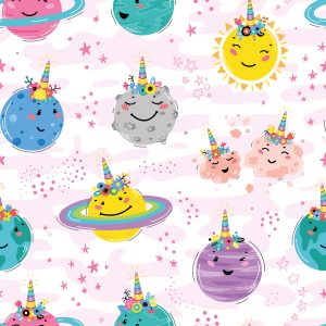 Papier Peint Cosmos Coloré – Image 1